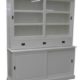 Casa Padrino Shabby Chic Landhaus Stil Schrank Buffetschrank 180cm ModF4 - Schrank Esszimmer