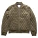 Chabos IIVII Quilted Bomber Jacket olive