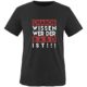 Comedy Shirts - Chabos wissen wer der Babo ist! - Jungen T-Shirt - Rundhals, 100% Baumwolle, Top Basic Print-Shirt