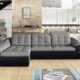 Ecksofa INFINITY MINI mit Schlaffunktion Sofa Couch Schlafsofa Polsterecke Bettfunktion