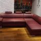 Ecksofa "LONDON II 3z" 275 x 200 Echtleder mit Ziernaht Sofa Couch mit Bettfunktion und Bettkasten Echt Leder Eck Couch große Farbauswahl