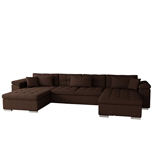 Ecksofa Wicenza SALE! Big Sofa Eckcouch Couch! mit Schlaffunktion Bettfunktion! Design Wohnlandschaft! U-Form, Farbauswahl