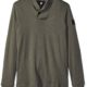 G-Star Raw Men's poult Shawl Collar Pullover, GS Grey/Asfalt, X-Large