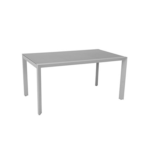 Gartentisch Terrassentisch Esstisch Aluminium 210x100x75cm Gartenmöbel Tisch