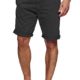 Indicode Herren 70-039S Cuba Chinoshorts Shorts kurze Hose mit Gürtel