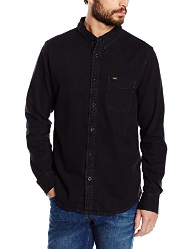 Lee Herren Regular Fit Freizeit Hemd Button Down