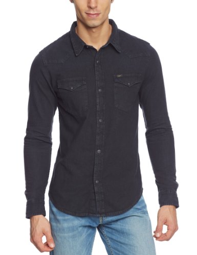 Lee Herren Slim Fit Freizeit Hemd Western Shirt