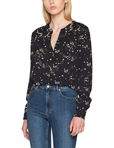 ONLY Damen Bluse Onlnova Button Shirt Aop Wvn