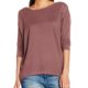 ONLY Damen Langarmshirt Onlelcos 4/5 Solid Top JRS NOOS