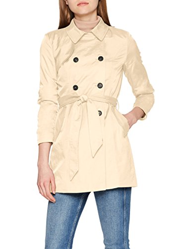 ONLY Damen Mantel Onllucy Long Trenchcoat Cc Otw