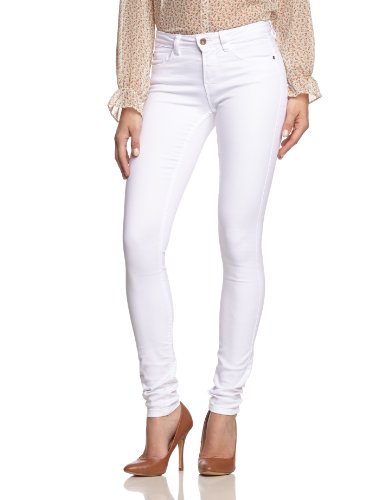 ONLY Damen Skinny Jeans ULTIMATE REGULAR SOFT WHITE NOOS