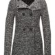 Only Damen Winterjacke Wolljacke Kurzmantel Wollmantel