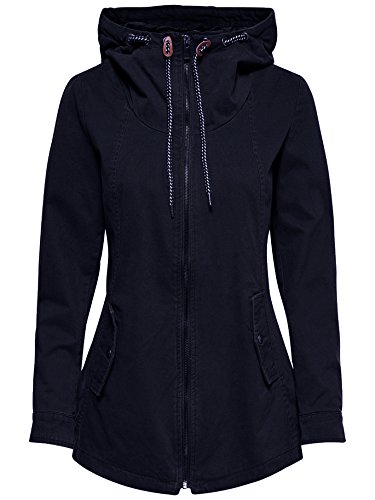 Only Taylor Canvas Spring Damen Parka 15144786 Damen-Jacke mit Kapuze