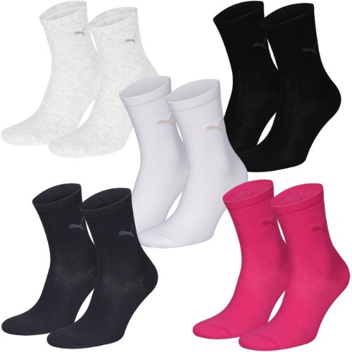 PUMA Damen Socken Classic 6er Pack