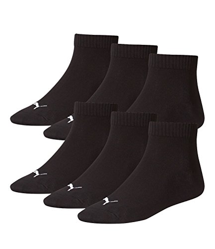 PUMA Unisex Quarter Quarters Sportsocken Kurz Socken 6 Paar 251015