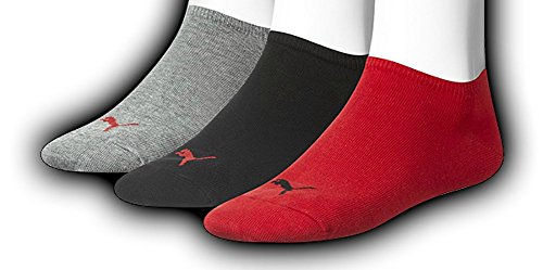 PUMA Unisex Sneakers Socken Sportsocken, 6 Paar