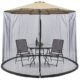 Parkland® Outdoor Garten Regenschirm Tisch Display Sonnenschirm Moskitonetz, Bug Netze, Sonnenschirm Konverter Cover Drehen Ihr Sonnenschirm in einem Pavillon.