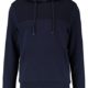 Pier One Herren Hoodie mit Känguru Tasche & Struktur- Einsatz am Hals - Kapuzenpulli mit hohem Baumwoll-Anteil - Sweatshirt mit Kapuze für Männer