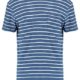 Pier One Herren T Shirt Gestreift mit Rundhals Ausschnitt & Brusttasche - Streifen Tshirt Aus Baumwolle - Jersey T-Shirt für Männer, Regular Fit