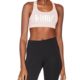 Puma Damen Pwrshape Forever-Logo Crop Top, Schwarz