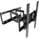 RICOO TV Wandhalterung Neigbar Schwenkbar S1144 Universal Fernsehhalterung LCD Wandhalter Ausziehbar Fernseher Halterung Flachbildfernseher 76cm/30" - 165cm/65" Zoll / VESA 200x200 400x400 / Schwarz