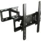 RICOO TV Wandhalterung Schwenkbar Neigbar S6144 Universal LCD Wandhalter Fernsehhalterung Ausziehbar Fernseher Halterung für Flachbildfernseher 76cm/30" - 140cm/55" Zoll / VESA 200x200 400x400 / Schwarz