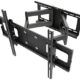 RICOO Wandhalterung TV Schwenkbar Neigbar R06 Universal LCD Wandhalter Ausziehbar Fernseher Halterung für Curved 4K OLED Flachbildfernseher 102-190 cm/ 40"-75" Zoll / VESA 400x400 600x400 / Schwarz