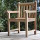 SAM® Teak-Holz Gartensessel Caracas, Gartenstuhl, Sessel mit Armlehnen, aus Massivholz, ideal für Balkon, Terrasse oder Garten, angenehmer Sitzkomfort [53263261]