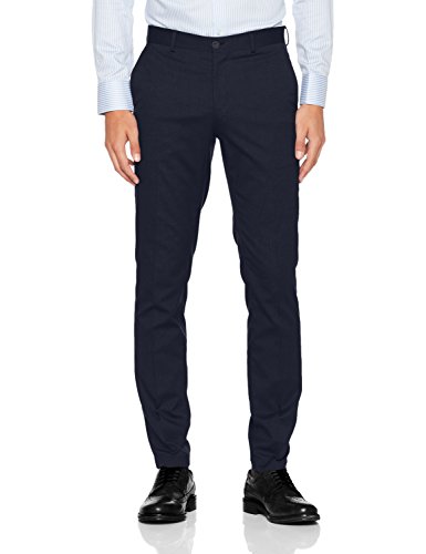 SELECTED HOMME Herren Anzughose Shdskinny-Mathsaul Dk. Blue Trouser Noos