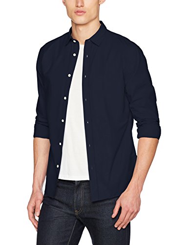 SELECTED HOMME Herren Freizeithemd Shhonemoonie Shirt LS NOOS