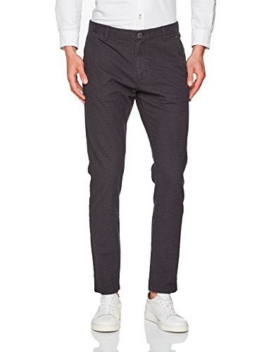 SELECTED HOMME Herren Hose Shharval M. Night Check Slim St Pant Sts