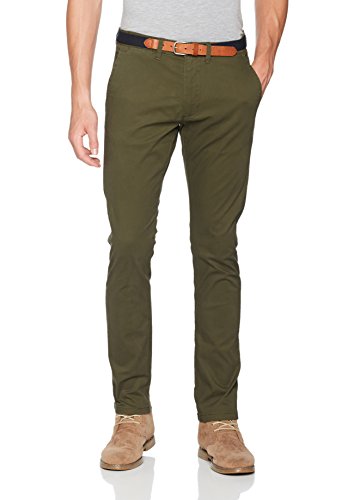 SELECTED HOMME Herren Hose Shhyard Forest Night Slim St Pants Noos