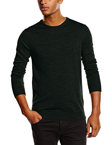 SELECTED HOMME Herren Pullover Shdtower Merino Crew Neck Noos, Einfarbig