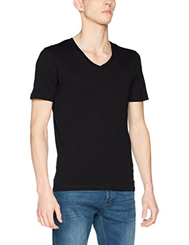 SELECTED HOMME Herren T-Shirt Shdtheperfect SS V-Neck Tee NOOS