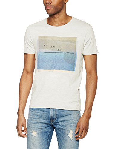 SELECTED HOMME Herren T-Shirt Shncarve Ss O-Neck Tee