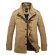 SUKUTU Herren Trenchcoat Jacke