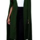 Sexy Cloak Poncho Umhang Cape Stil Schlitz Open Vorne Langarm Lang Knopflos Blazer Jacke Blouson Duster Trench Coat Mantel Mäntel Oberteil Top