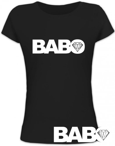 Shirtstreet24, BABO DIAMOND, Boss Anführer Chef Hip Hop Lady/ Damen/ Frauen Fun T-Shirt