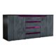 Sideboard Kommode Sylt Schwarz