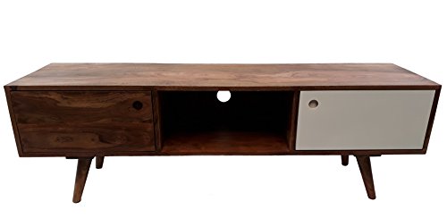 Sideboard Retro Oslo TV Board Sheesham Massivholz 140