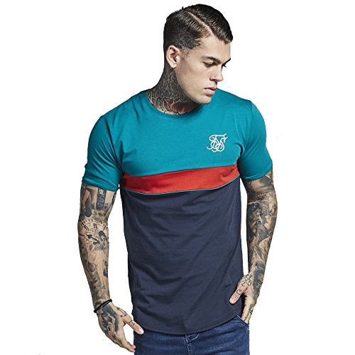 Sik Silk SikSilk Herren T-Shirt Grün Einheitsgröße