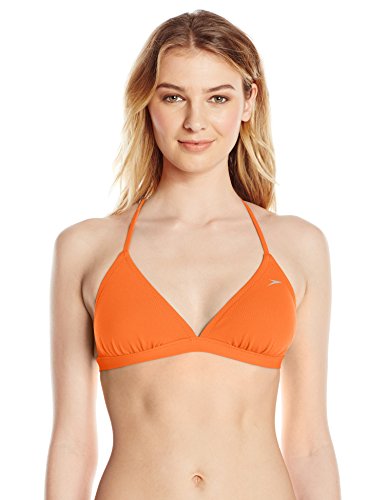 Speedo Damen Endurance Lite Solid Triangle Krawatte Back Bikini Top