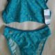 Speedo Mädchen Tankini Bikini Jaipur Flower Giselle 2-piece türkis Gr. 176