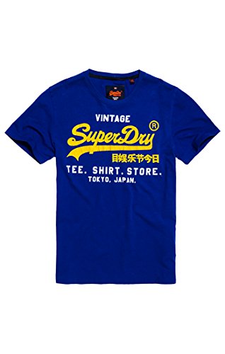 Superdry Herren T-Shirt Shirt Shop Duo Lite Tee