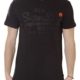 Superdry T-Shirt Men Real Logo 1ST Tee Half Time Black