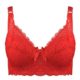 Sweettiantian Sexy Damen Top Qualität Spitze V Push-Up Bra Büstenhalter BH Große Größen Cup 80 85 95 90 100 B C D