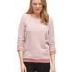 TOM TAILOR DENIM für Frauen Strick & Sweatshirts Sweatshirt mit Punkte-Struktur