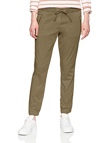 TOM TAILOR Damen Hose Sateen Ankle Loose Fit Pants