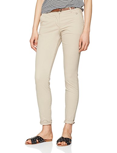 TOM TAILOR Damen Hose Slim Chino with Belt