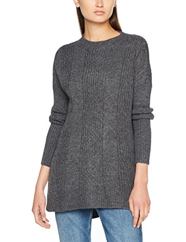 TOM TAILOR Damen Pullover Stitch Mix Cable Sweater
